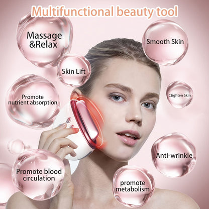 1pc Electric Gua Sha Facial Tools; Face Scraping Massager With 9 Modes; Skin Care Tool For Anti-Aging; Improve Facial Contour New Era Fashion LLc