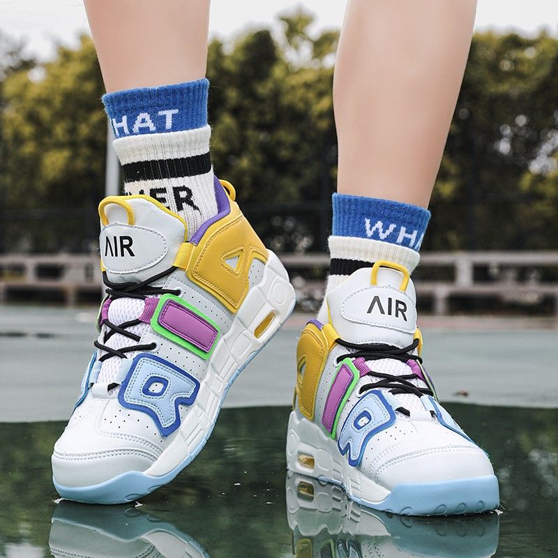 New men's and women's trend fashion personality basketball sneakers fashion match men's sneakers 5 colors New Era Fashion LLc