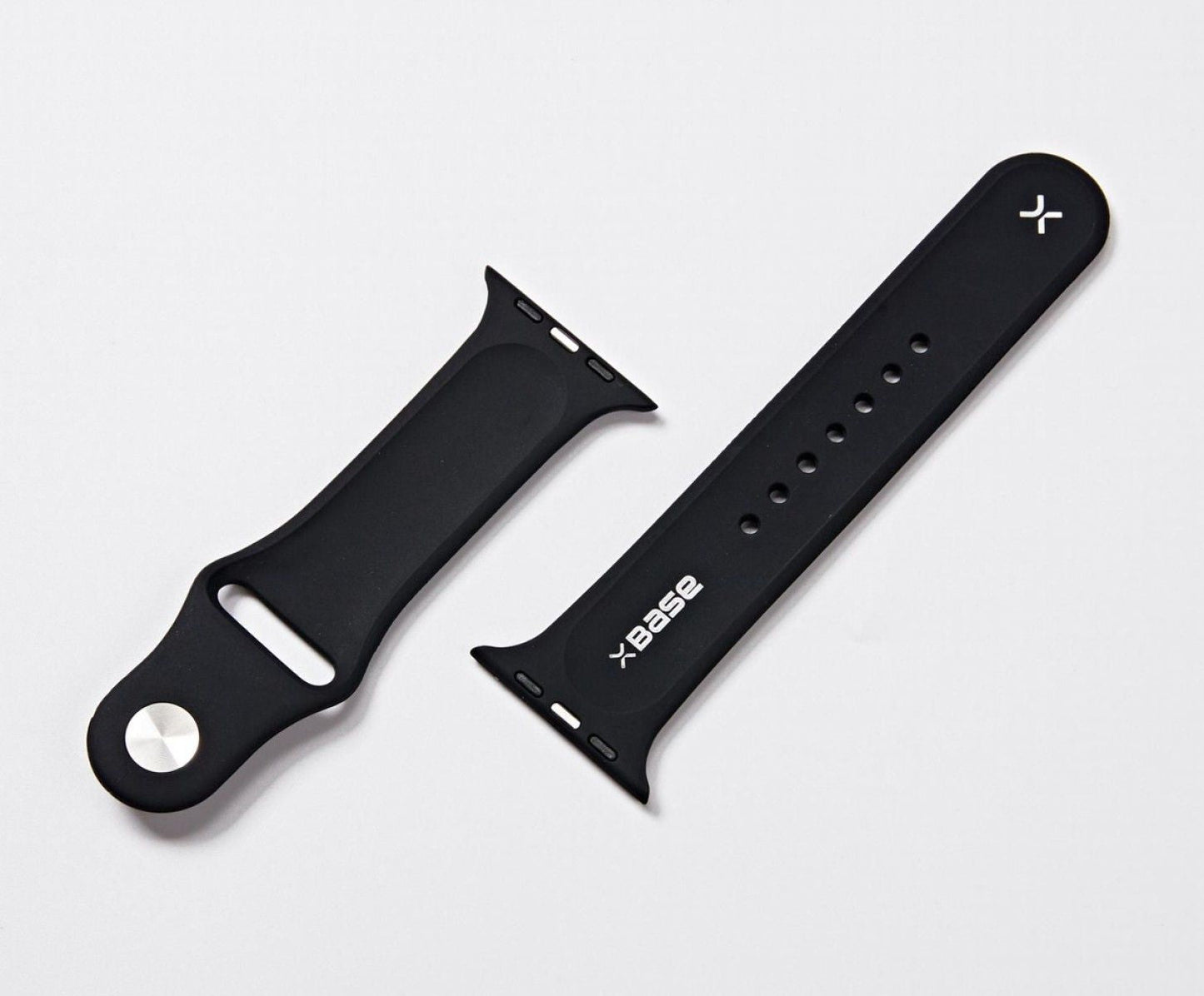 White Silicone Watch Band Made for Apple Watch - Large (42/44/45/49mm) New Era Fashion LLc