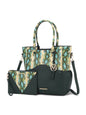MKF Collection Iris Snake Embossed Vegan Leather Women Tote Bag with matching Wristlet Pouch by Mia k New Era Fashion LLc