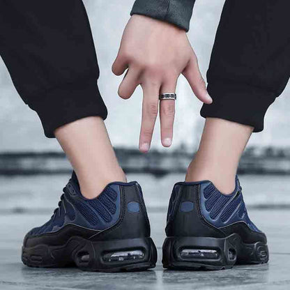 Men's shoes spring and autumn new all-palm air cushion running sneakers all-match trend men's platform casual shoes New Era Fashion LLc