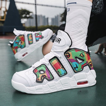 New men's and women's trend fashion personality basketball sneakers fashion match men's sneakers 5 colors New Era Fashion LLc