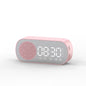 New Wireless Bluetooth Speaker Clock Dual Alarm Support TF Card FM Radio Soundbar HIFI Music Box Soundbar New Era Fashion LLc