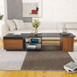 Versatile Extendable Wood Coffee Table with Adjustable Length & Dual Storage Drawers for Modern Living Rooms New Era Fashion LLc