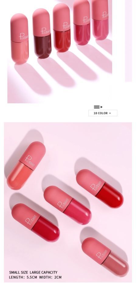 PUDAIER® Mini Capsule Matte Liquid Lipstick - Color #900 New Era Fashion LLc