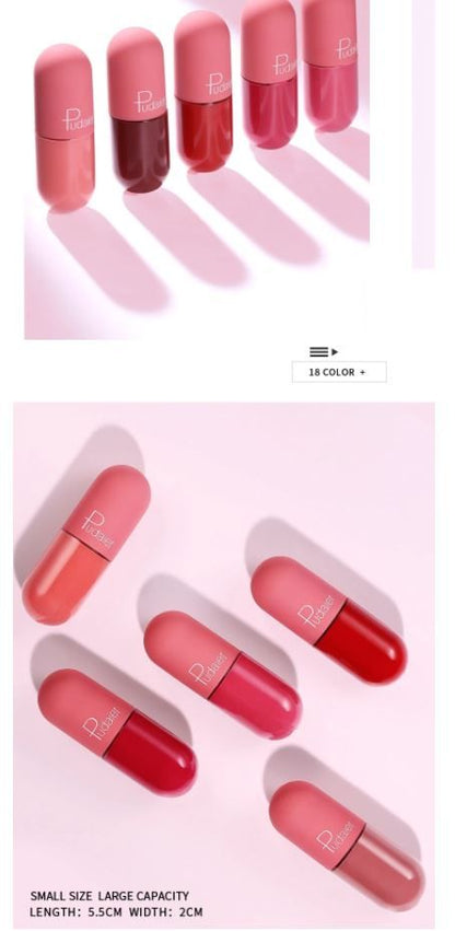 PUDAIER® Mini Capsule Matte Liquid Lipstick - Color #900 New Era Fashion LLc