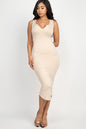 Chic Women's Split Neck Tank Dress for Effortless Style and Comfort New Era Fashion LLc