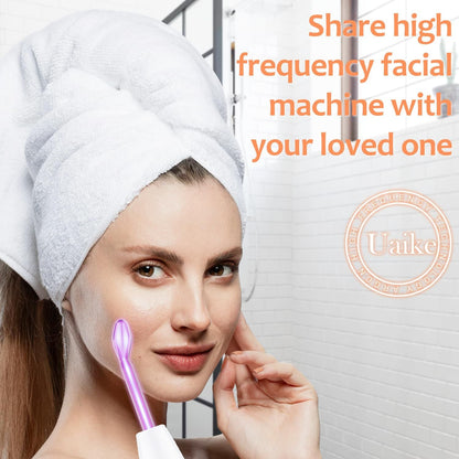 High Frequency Wand 'C Violet Portable Skin Therapy Machine for Anti-Aging - Skin Tightening - Wrinkle Reducing - Dark Circles - 4 in 1 New Era Fashion LLc