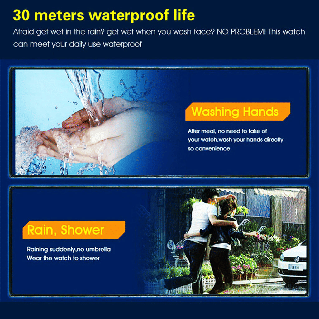 Waterproof Digital Sports Watch Military Tactical LED Backlight Wristwatch Men New Era Fashion LLc