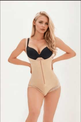 Women's Fajas Colombianas Shapewear for Women  Postpartum Tummy Control Bodysuit Full Body Shaper for Women Body Butt Lifter Panties  Zipper Straps Thong Bodysuit New Era Fashion LLc