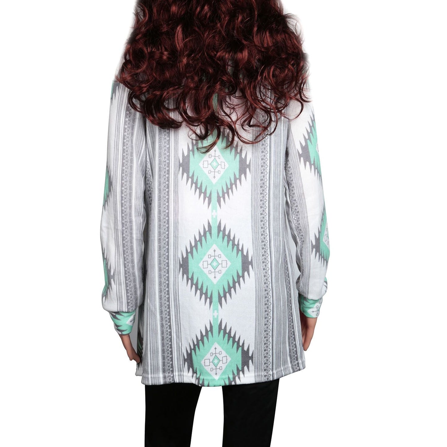 Women Open Front Cardigan Long Sleeve Shawl Neck Breathable Cardigan Well Collection New Era Fashion LLc
