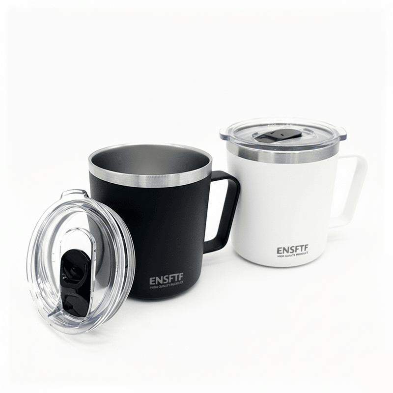 Insulated Stainless Steel Coffee Mug with Leak-Proof Lid – Reusable Office/Trave New Era Fashion LLc