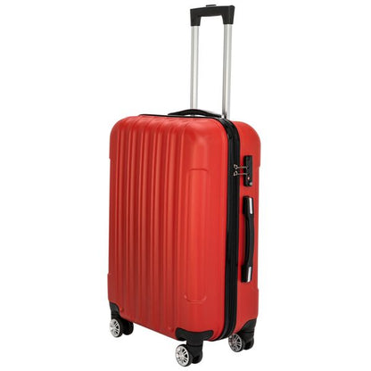 3-in-1 Multifunctional Large Capacity Traveling Storage Suitcase Luggage Set Red New Era Fashion LLc