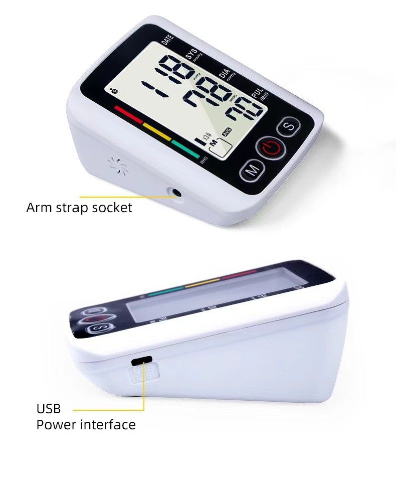 Wireless Digital Blood Pressure Monitor with LCD Display & Voice Alerts for Accurate Readings at Home New Era Fashion LLc