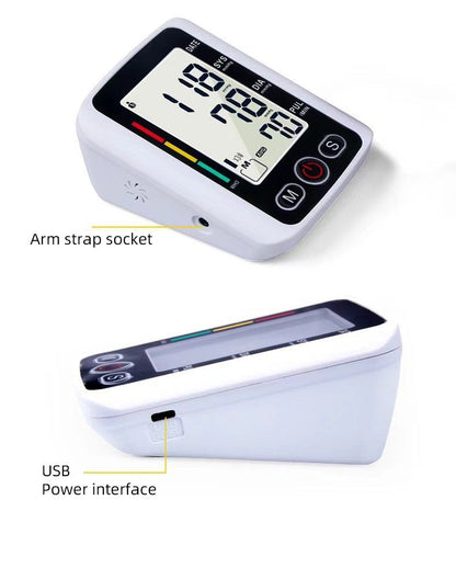 Wireless Digital Blood Pressure Monitor with LCD Display & Voice Alerts for Accurate Readings at Home New Era Fashion LLc