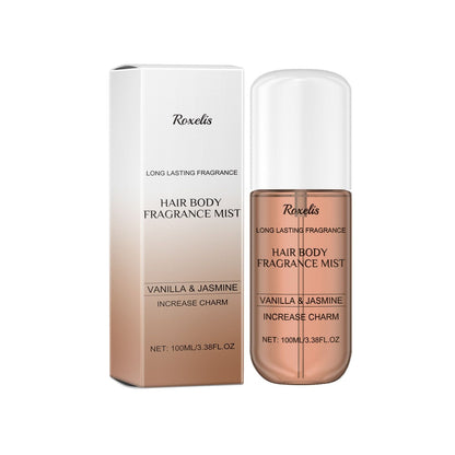 Roxelis Vanilla Jasmine Fragrance Spray, Behind The Ears Neck Wrist Natural Fresh Fragrance Long-Lasting Fragrance New Era Fashion LLc