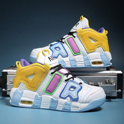 New men's and women's trend fashion personality basketball sneakers fashion match men's sneakers 5 colors New Era Fashion LLc