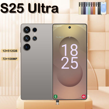 I25 Ultra 5G Smartphone, Unlocked Cell Phone, 6.8" HD Screen Unlocked Phones,  , 6000mAh Battery, Built in Pen, 12+512GB, Android 14, Face ID+Fingerprint Lock New Era Fashion LLc