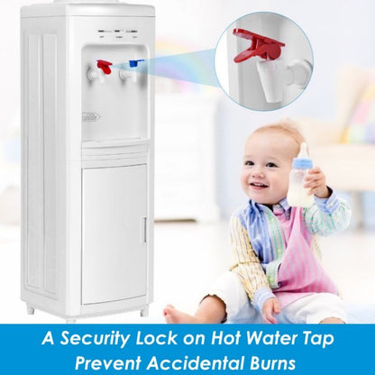 5 Gallons Hot and Cold Water Cooler Dispenser with Child Safety Lock New Era Fashion LLc
