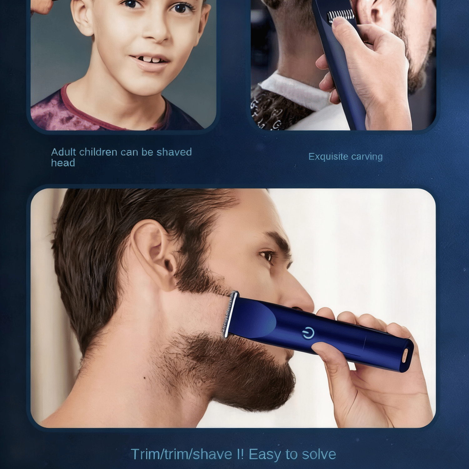 Professional Hair Clippers Trimmer Cutting Beard Cordless Barber Shaving Machine New Era Fashion LLc