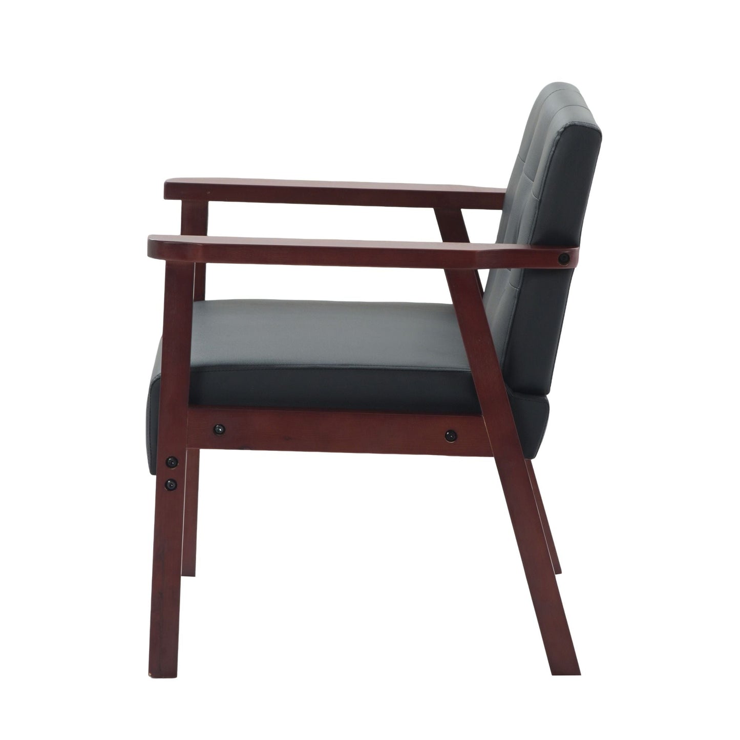 Wood Frame Accent Armchair New Era Fashion LLc