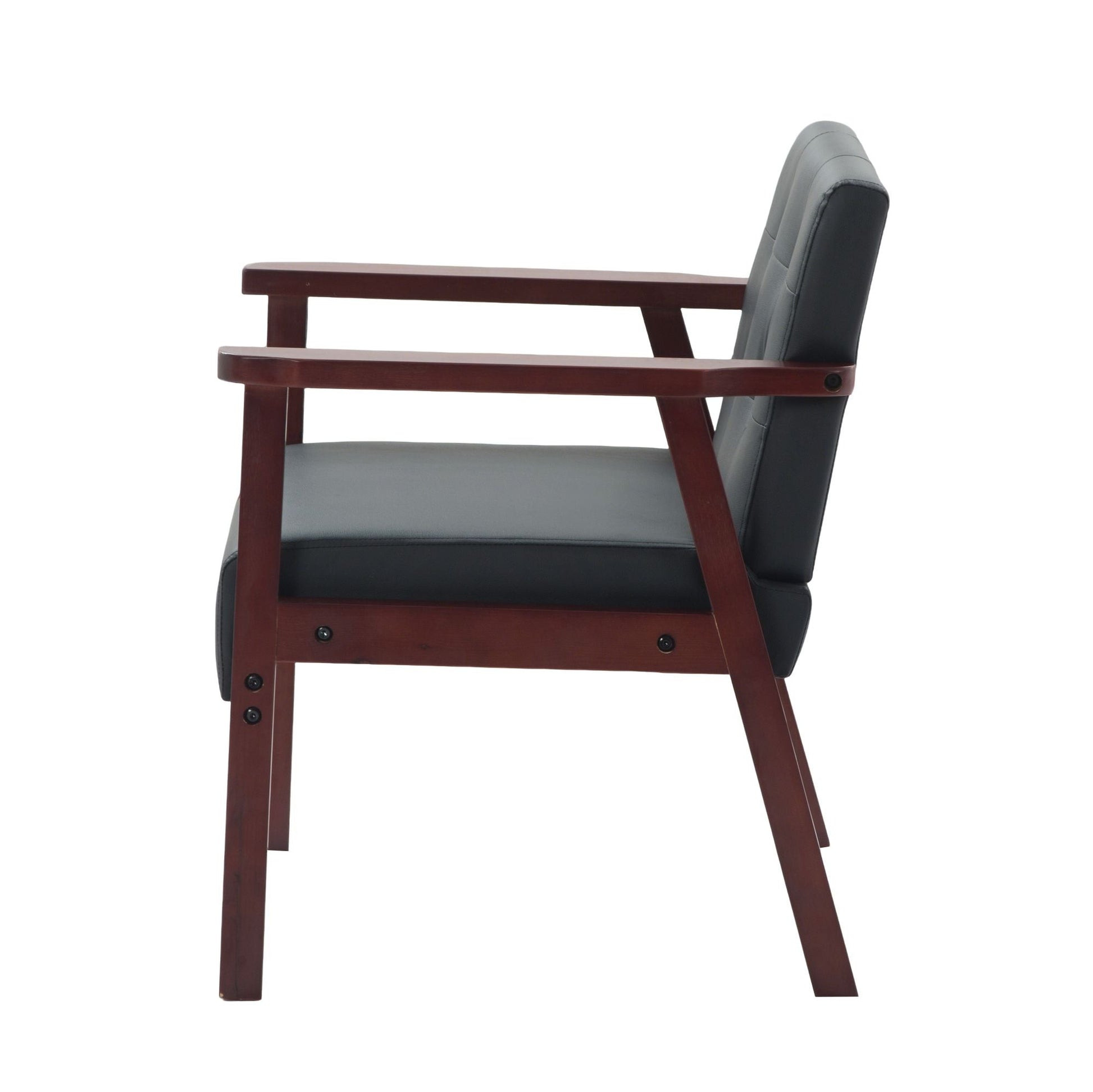 Wood Frame Accent Armchair New Era Fashion LLc