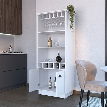 Bar Cabinet Taholah, Living Room, White New Era Fashion LLc