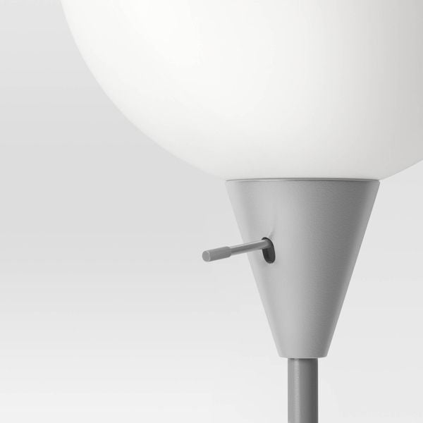 Torchiere Floor Lamp Black Minimalist Standing Light with 3-Way Switch Light Bulbs Not Included New Era Fashion LLc