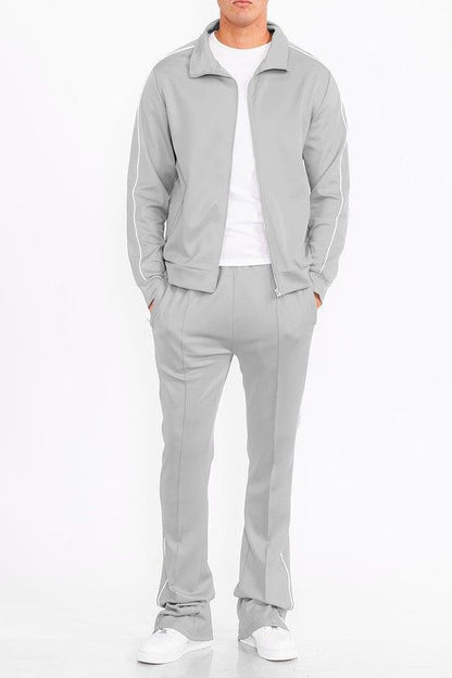 Men's Athletic Side Pipe Track Jacket for Performance and Style New Era Fashion LLc
