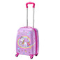 Kids Luggage Set, 5 Piece, 18 Inch Hardside Rolling Wheels Suitcase with Backpack & U-shape Pillow, Unicorn Kids Carry on Luggage Set, Holiday Birthday Gift for Girls Boys, Airline Approved New Era Fashion LLc