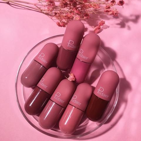 PUDAIER® Mini Capsule Matte Liquid Lipstick - Color #900 New Era Fashion LLc