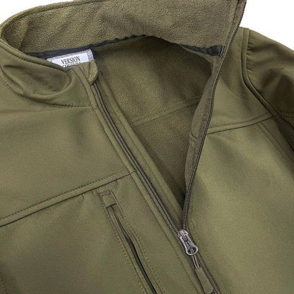 Mens Solid Soft Shell Storm Tech Jacket Coat New Era Fashion LLc