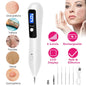 Skin Tag Repair Kit Portable Beauty Equipment Multi-Level with Home Usage USB Charging LCD Level Adjustable 6 Replaceable Needles New Era Fashion LLc