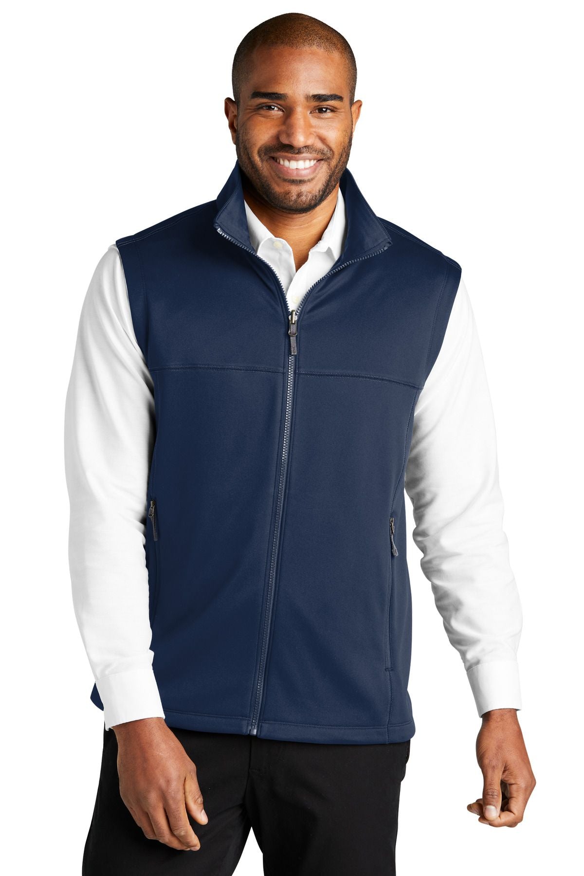 Port Authority Collective Smooth Fleece Vest F906 New Era Fashion LLc