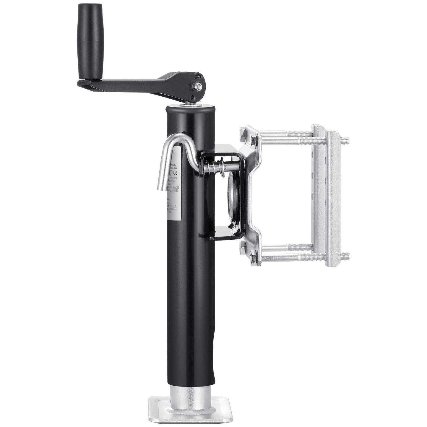Trailer Jack, 2000 lbs Dynamic Load Capacity, Heavy Duty Swivel Bolt-on Trailer Jack, 10" Lift Trailer Jack Stand with Handle for RV Trailer, Horse Trailer, Utility Trailer, and Yacht Trailer New Era Fashion LLc