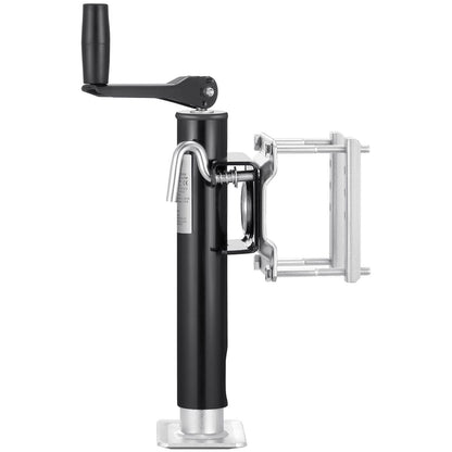 Trailer Jack, 2000 lbs Dynamic Load Capacity, Heavy Duty Swivel Bolt-on Trailer Jack, 10" Lift Trailer Jack Stand with Handle for RV Trailer, Horse Trailer, Utility Trailer, and Yacht Trailer New Era Fashion LLc