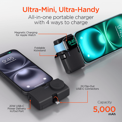 HyperGear Power Pack Nano 5000mAh Power Bank New Era Fashion LLc