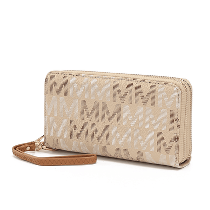 MKF Collection Hofstra M Signature Wallet Wristlet by Mia k New Era Fashion LLc