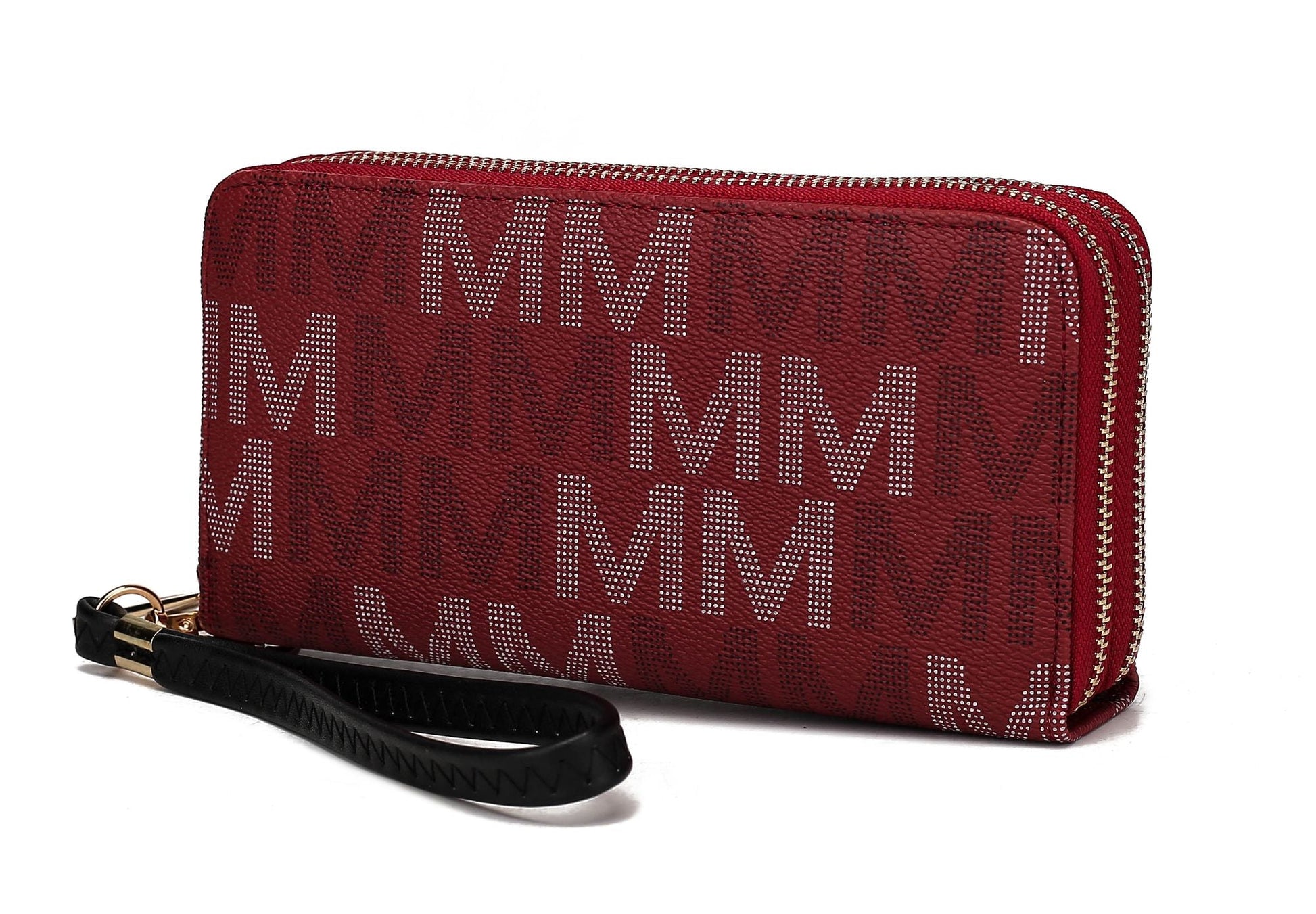 MKF Collection Hofstra M Signature Wallet Wristlet by Mia k New Era Fashion LLc