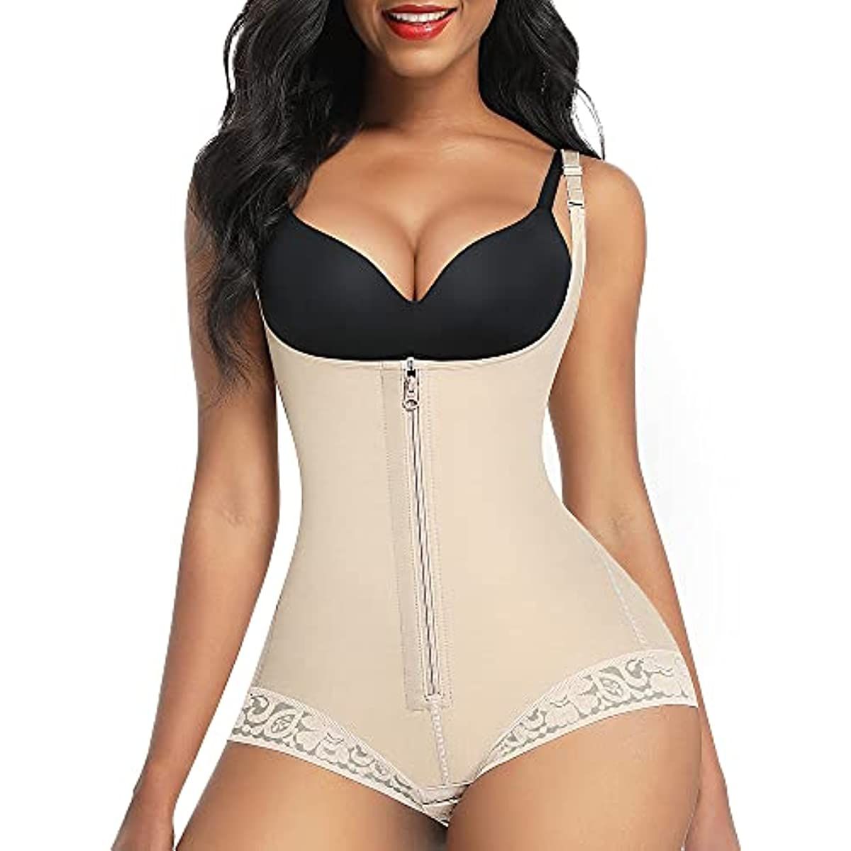 Shapewear for Women Seamless Firm Triple Control Faja Plus Size Thigh Slimmer Tummy Control Body Shaper New Era Fashion LLc