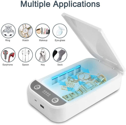 SaniCharge 3 in 1 Sanitize And Charge Your Cellphone Also Enjoy Aromatherapy New Era Fashion LLc