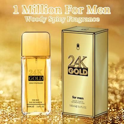 3.4f.0zMen's Eau De Toilette Spray, with Amber & Cinnamon Long-Lasting Perfume, Perfect forDating, Daily Life, Parties, Gift Giving, Notes OfBlood Orange, Grapefruit, Mint New Era Fashion LLc