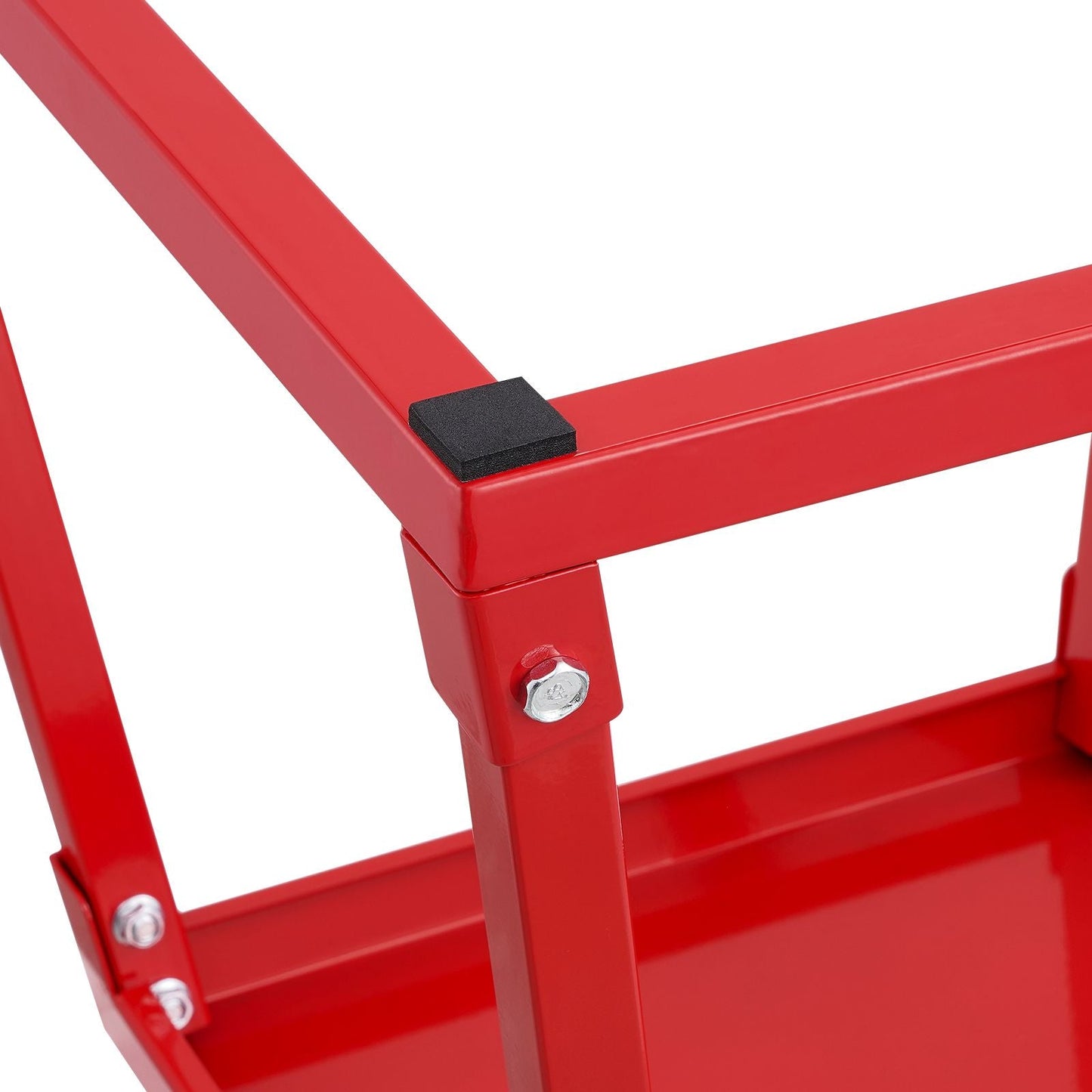 Plyometric Jump Box, 12 Inch Plyo Box, Steel Plyometric Platform and Jumping Agility Box, Anti-Slip Fitness Exercise Step Up Box for Home Gym Training, Conditioning Strength Training, Red New Era Fashion LLc