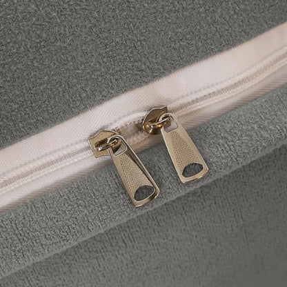 Triangle Reading Cushion with a button-Gray 100*50*20cm New Era Fashion LLc