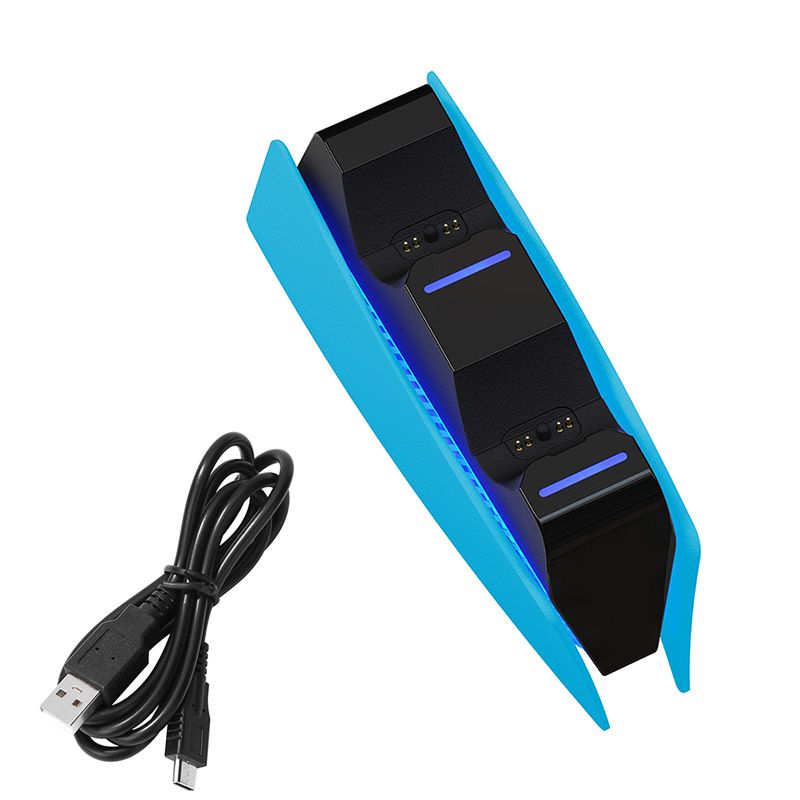 Dual Fast Charger for PS5 Wireless Controller USB Type-C Charging Cradle Dock Station for Sony PS5 Joystick Gamepad New New Era Fashion LLc
