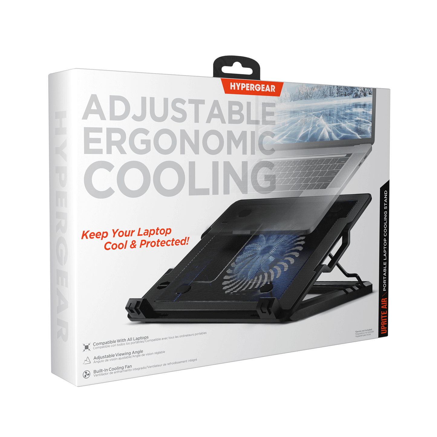 HyperGear UpRite Air Portable Laptop Cooling Stand New Era Fashion LLc