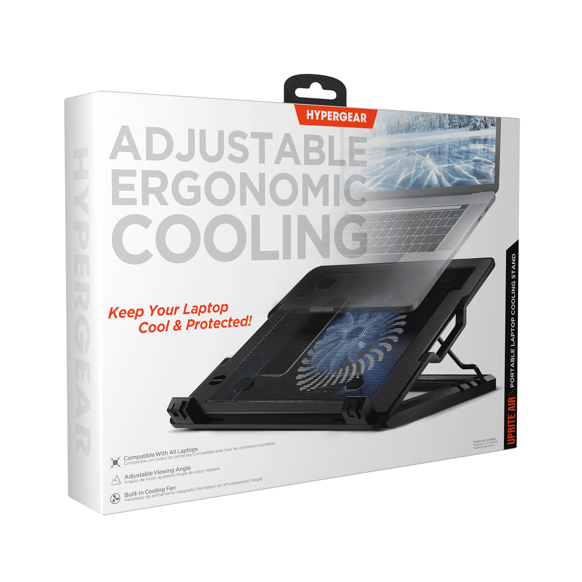 HyperGear UpRite Air Portable Laptop Cooling Stand New Era Fashion LLc