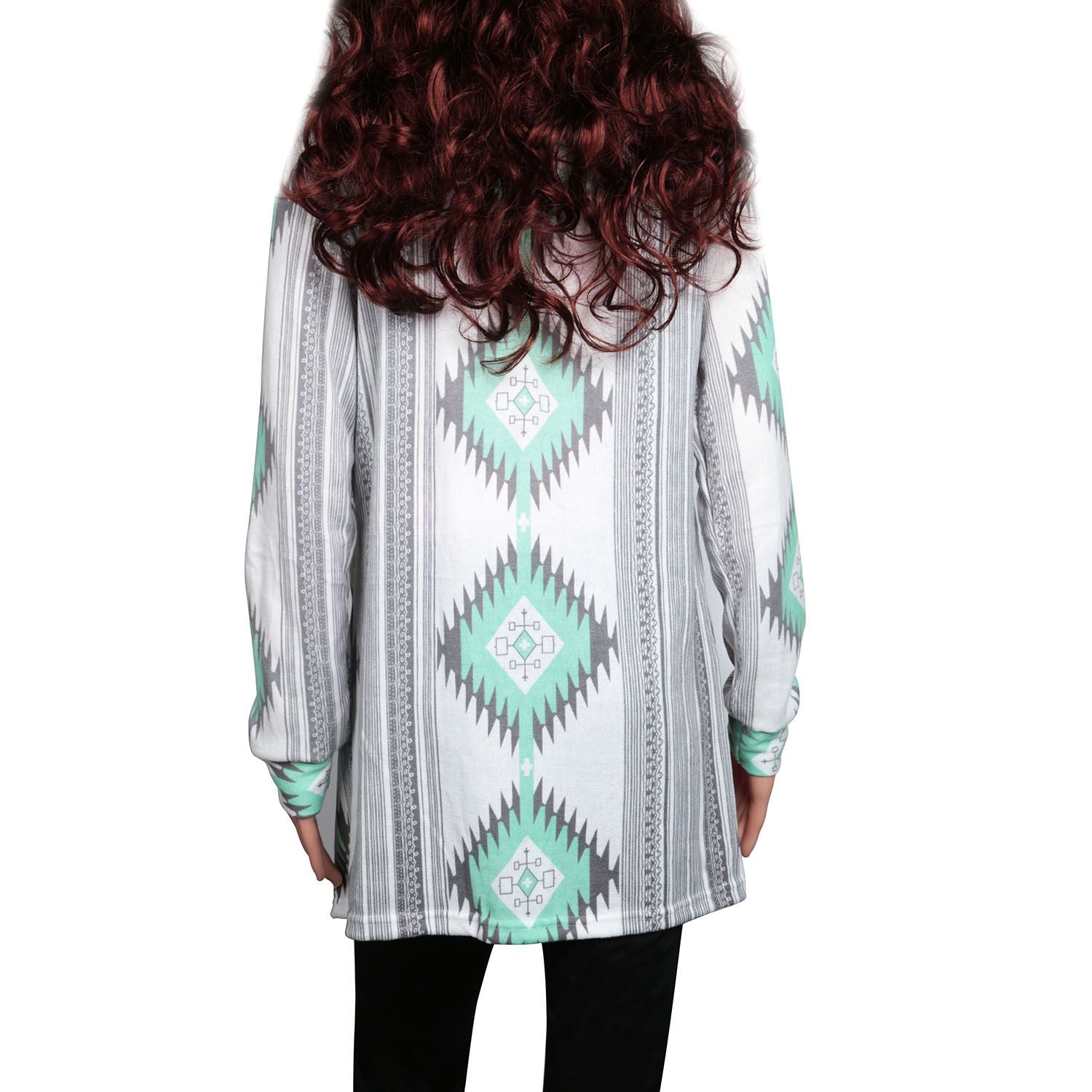Women Open Front Cardigan Long Sleeve Shawl Neck Breathable Cardigan Well Collection New Era Fashion LLc