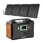 200W Portable Power Station;  FlashFish 40800mAh Solar Generator with 60W 18V ETFE Portable Solar Panel;  Flashfish Foldable Solar Charger New Era Fashion LLc