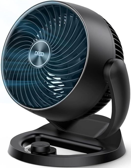 Fan for Bedroom, 12 Inches, 70ft Powerful Airflow, 25db Quiet Table Air Circulator Fans for Whole Room, 120° Adjustable Tilt, 3 Speeds, Desktop Fan for Home, Office, Kitchen New Era Fashion LLc